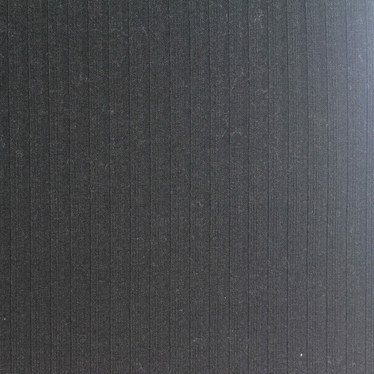 Polyester Viscose Stretch Rib Knit Fabric, 285 gsm, 158 cm — Grey