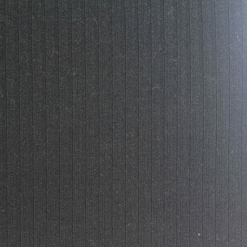 Polyester Viscose Stretch Rib Knit Fabric, 285 gsm, 158 cm — Grey