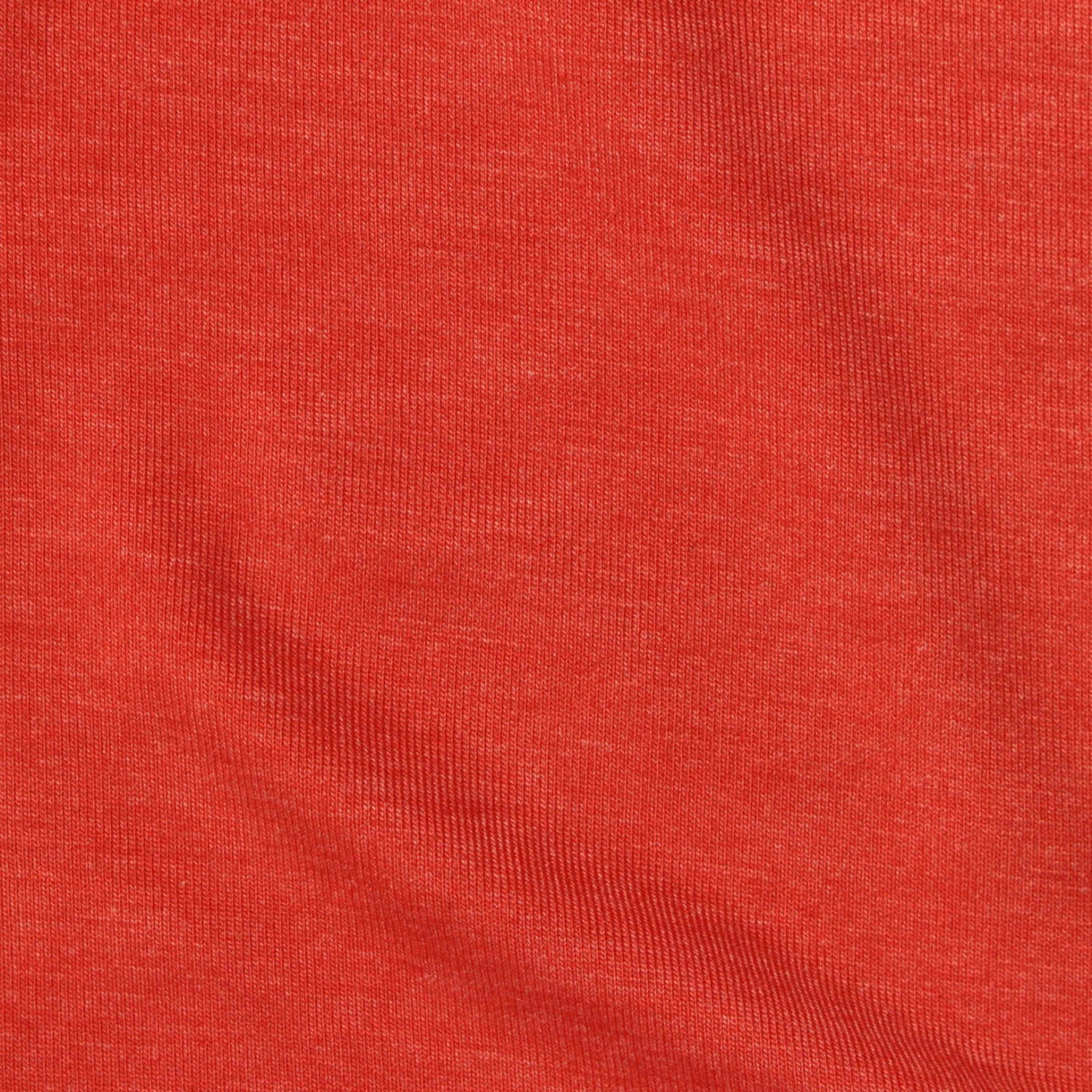 Orange Heathered-Marl Jersey Knit