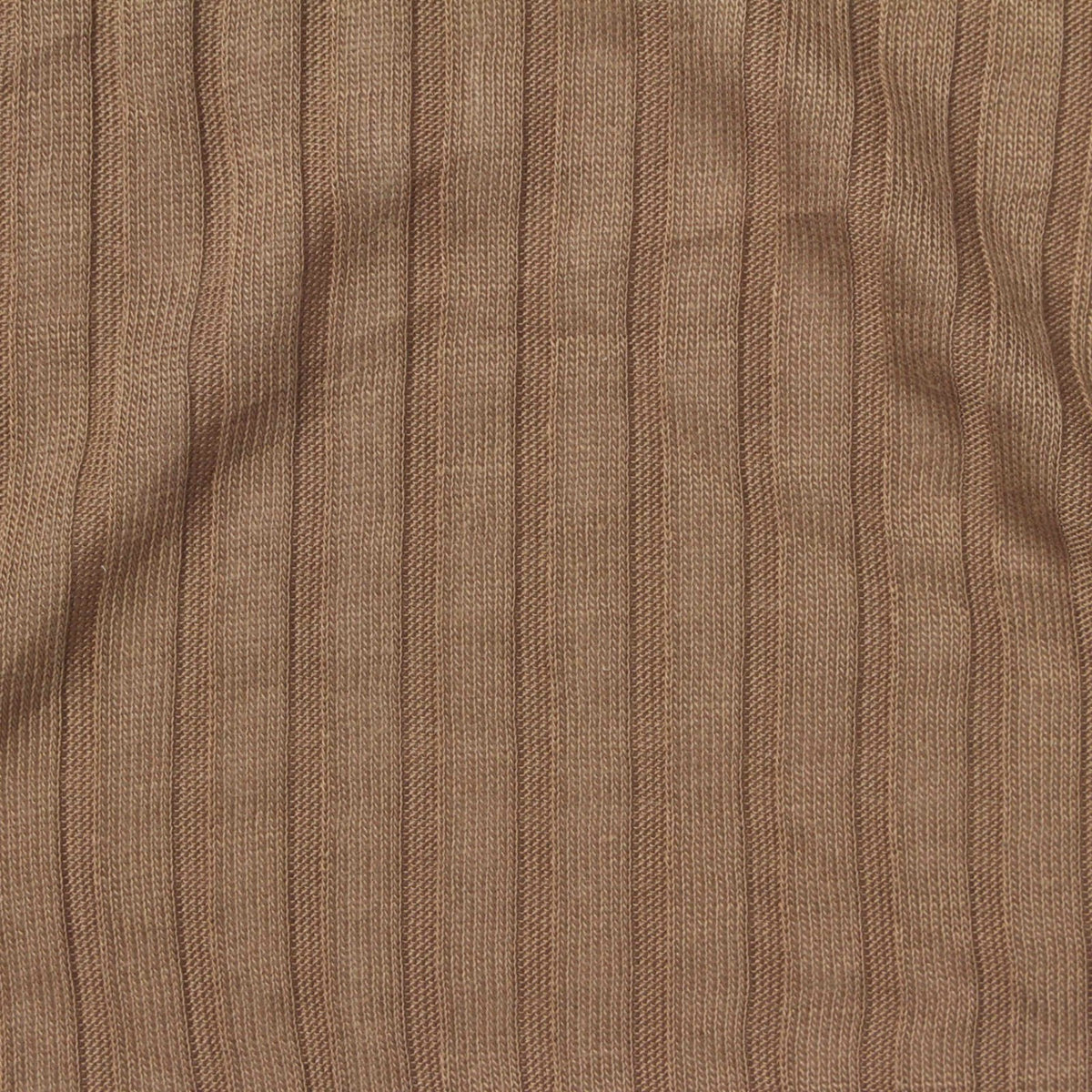 100% Tencel Lyocell Rib Knit Fabric, 148 gsm, 160 cm — Brown