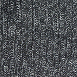 Dark Grey Marl Rib Knit, Viscose-Poly — texture