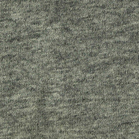 Heathered Grey Marl Jersey Knit, Cotton, 142 gsm