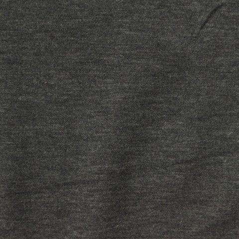 Dark Grey Marl Jersey Knit, Poly-Viscose, 235 gsm