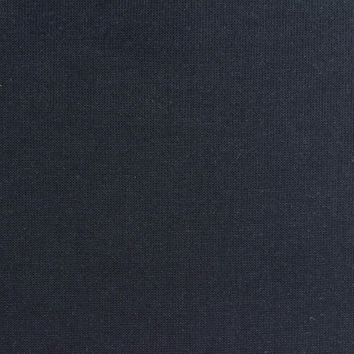 Polyester Cotton Scuba Knit Fabric, 297 gsm, 182 cm — Navy