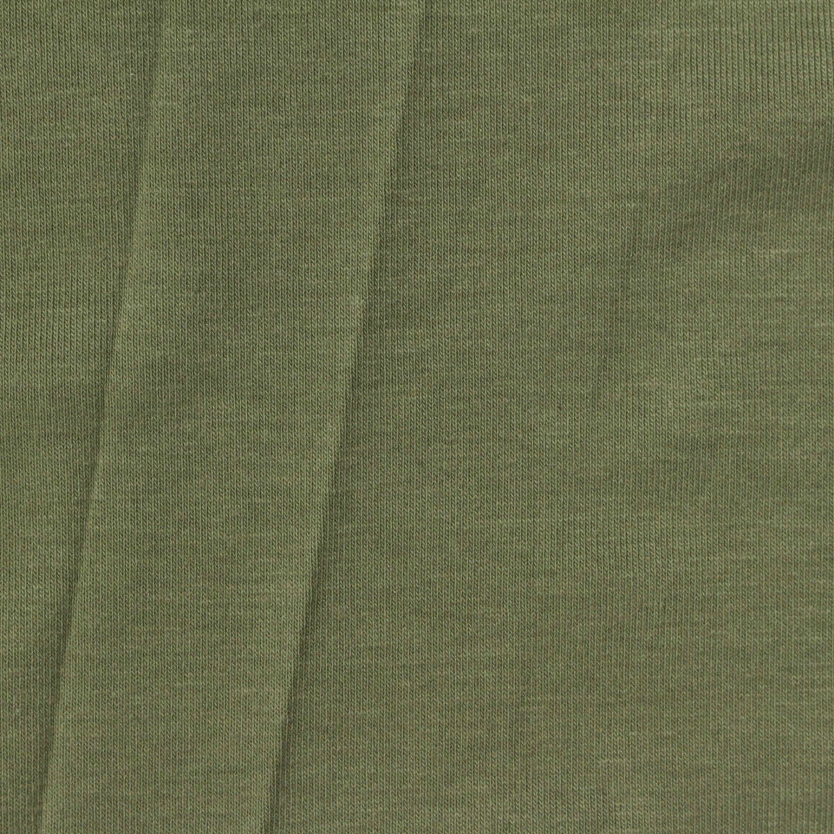 Polyester Cotton Stretch Jersey Knit Fabric, 170 gsm, 154 cm — Green