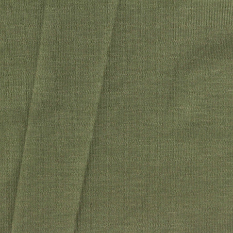 Polyester Cotton Stretch Jersey Knit Fabric, 170 gsm, 154 cm — Green