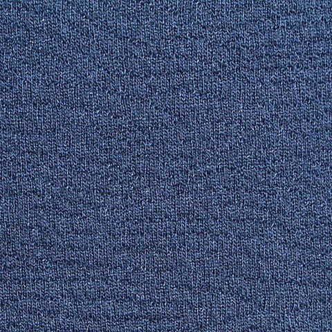 Blue Marl Jacquard, Poly-Viscose, 290 gsm