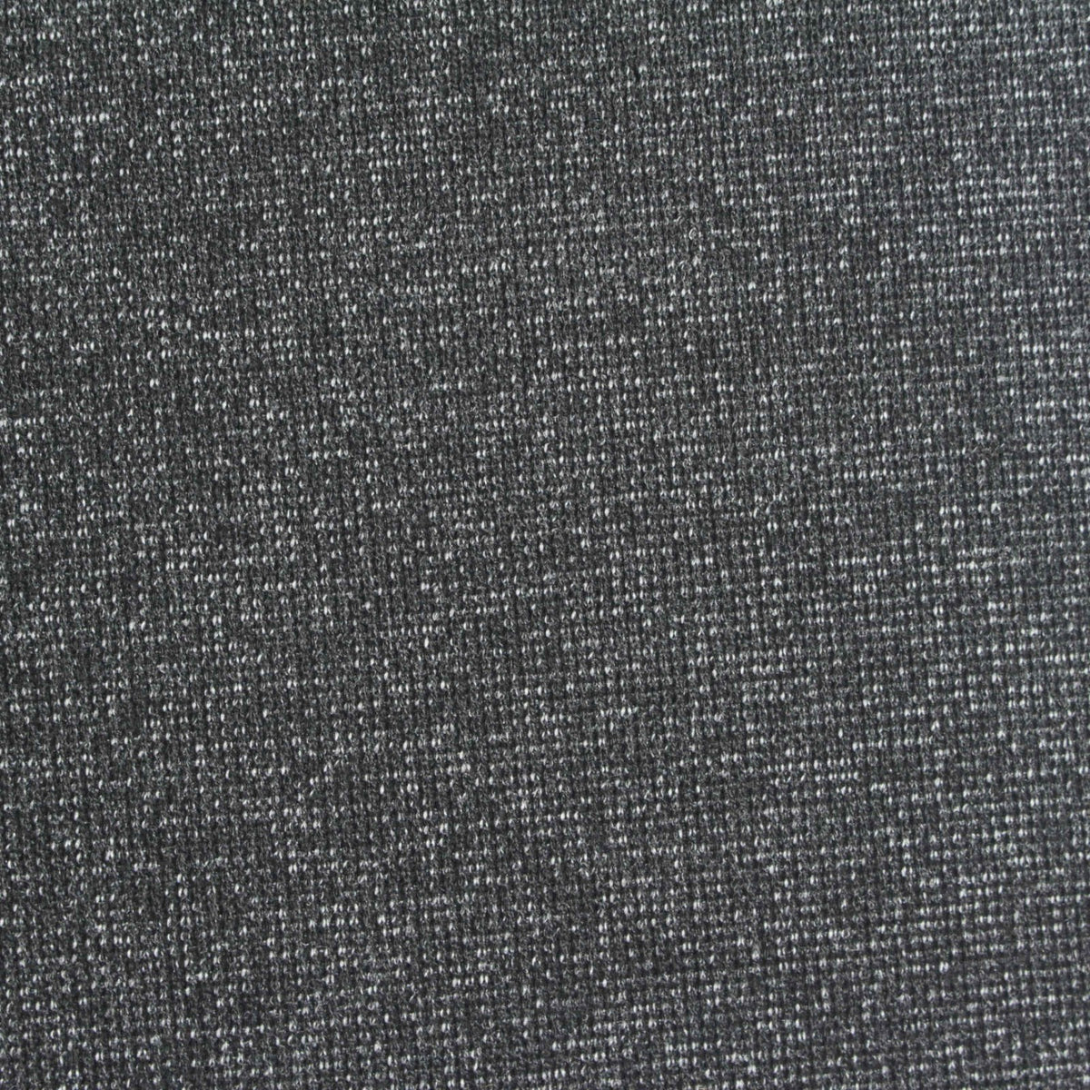 Dark Grey Marl Rib Knit, Poly-Viscose, 280 gsm, 160 cm