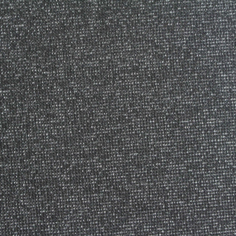 Dark Grey Marl Rib Knit, Poly-Viscose, 280 gsm, 160 cm