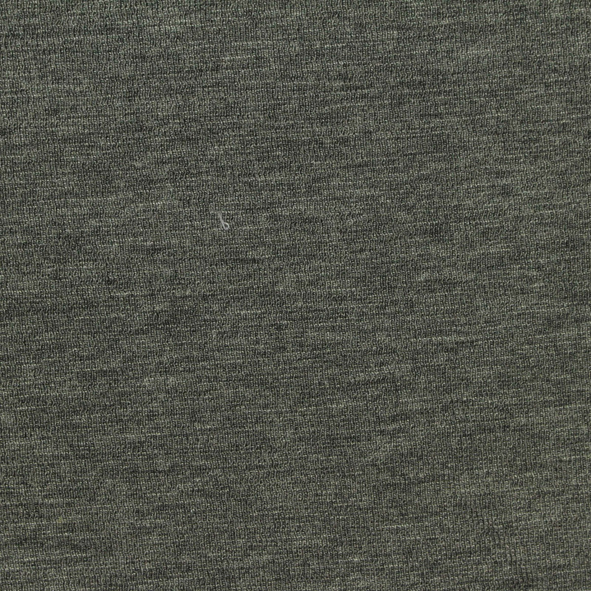Dark Green Marl Rib Knit, Viscose-Acrylic