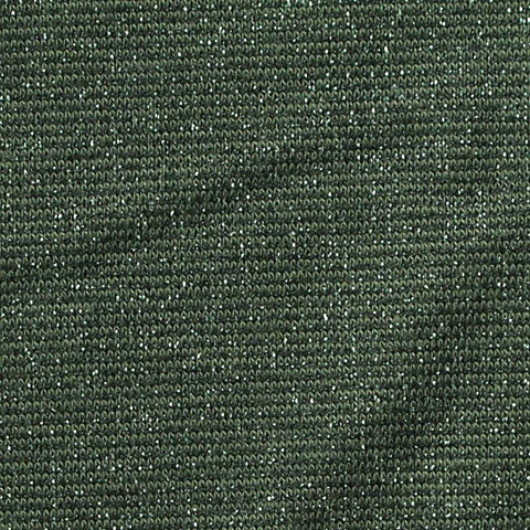 Dark Green Marl Knit, Polyester, 154 gsm