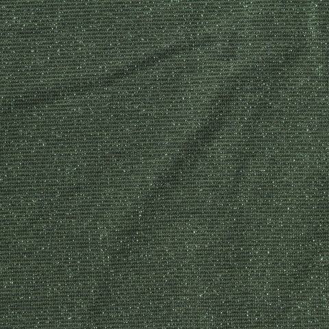 Dark Green Marl Knit, Polyester, 154 gsm