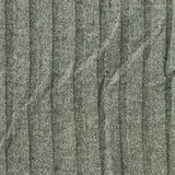 Grey Marl Rib Knit, Poly-Viscose