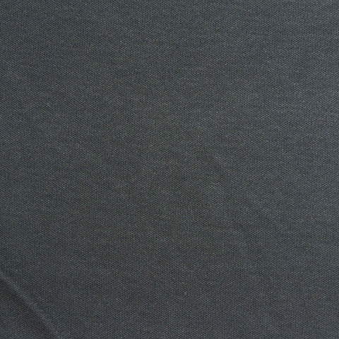 100% Cotton Interlock Knit Fabric, 180 gsm, 165 cm — Grey