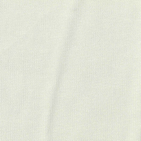 Washed Modal Polyester Jersey Knit Fabric, 160 gsm, 165 cm — White