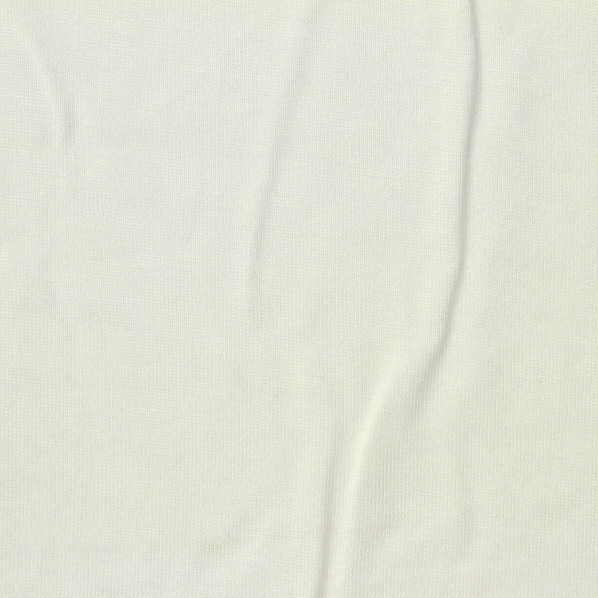 Washed Modal Polyester Jersey Knit Fabric, 160 gsm, 165 cm — White