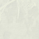 Cream Tone-on-Tone Floral Jacquard, Poly-Cotton — texture
