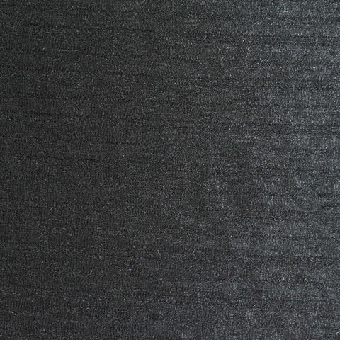Polyester Stretch Knit Fabric, 220 gsm, 165 cm — Black, ref EF-274235