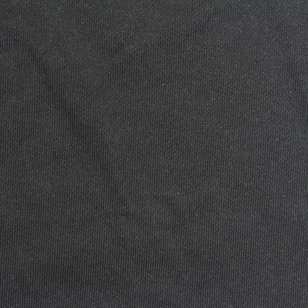 Polyester Cotton Stretch Piqué Knit Fabric, 270 gsm, 165 cm — Black