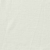 Polyester Viscose Rib Knit Fabric, 115 gsm, 170 cm — White