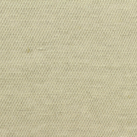 100% Linen Piqué Knit Fabric, 220 gsm, 152 cm — Khaki