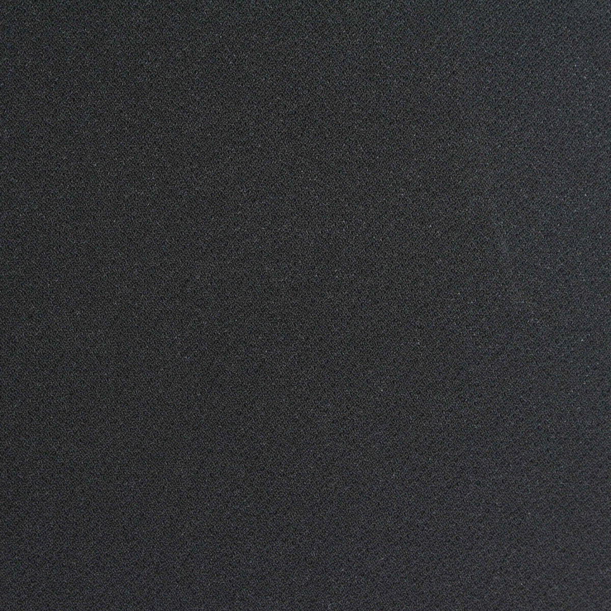 Polyester Stretch Linen-Look Fabric, 390 gsm, 160 cm — Black