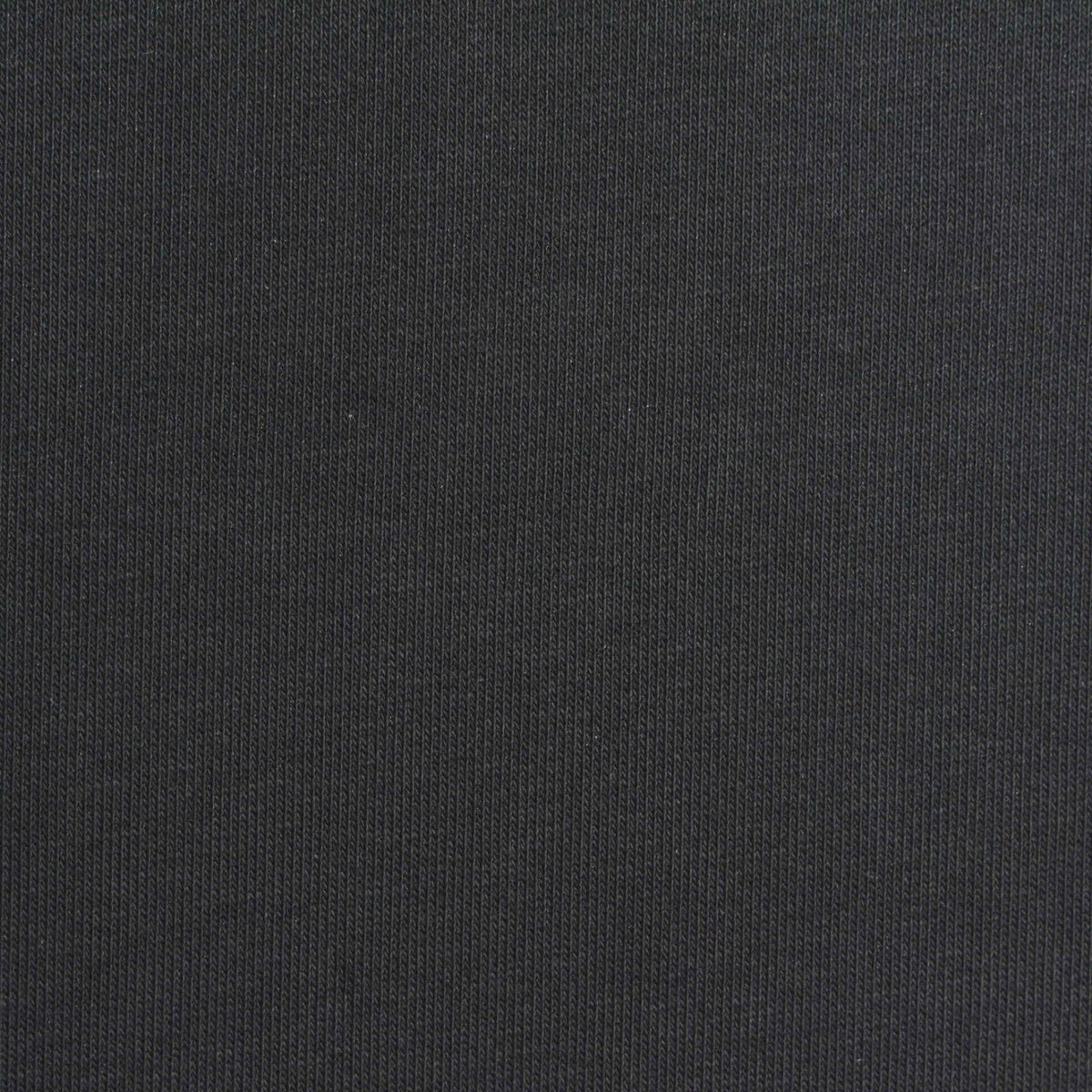 Cotton Polyester French Terry Fabric, 300 gsm, 185 cm — Black, ref EF-274252