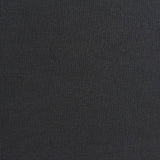 Cotton Polyester French Terry Fabric, 300 gsm, 185 cm — Black
