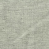 Light Grey Marl Rib Knit, Cotton-Poly