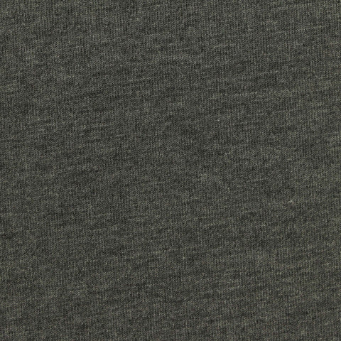 Dark Grey Marl Jersey Knit, Poly-Viscose