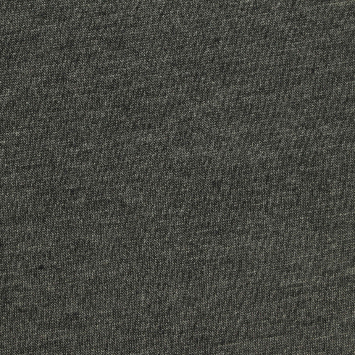 Dark Grey Heathered-Marl Jersey Knit, 160 cm, ref EF-274281