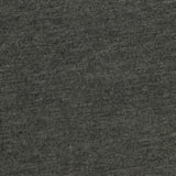 Dark Grey Heathered-Marl Jersey Knit