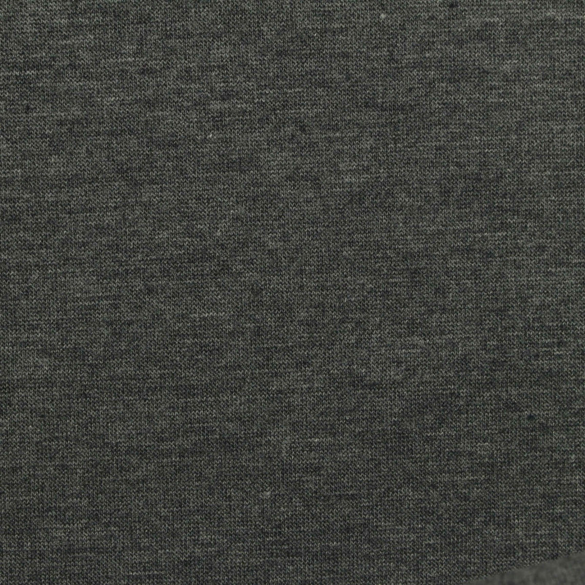 Dark Grey Heathered-Marl Jersey Knit, 160 cm, ref EF-274282