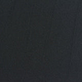Brushed Polyester Stretch Milk Silk Knit Fabric, 150 gsm, 180 cm — Black