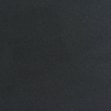 Brushed Polyester Stretch Sateen Fabric, 250 gsm, 155 cm — Black