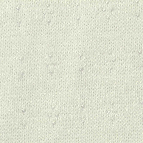 Off-White Tone-on-Tone Floral Jersey Knit, Poly-Viscose