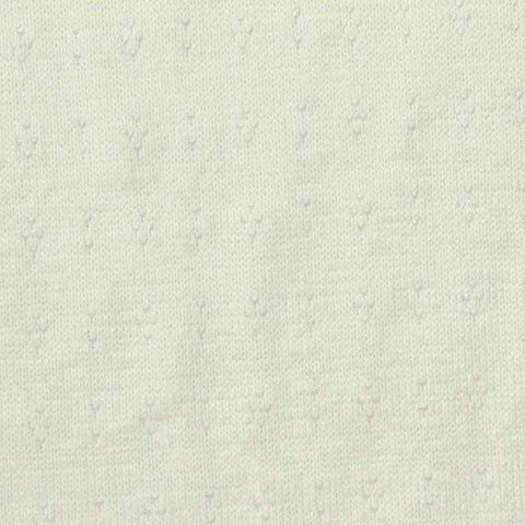 Off-White Tone-on-Tone Floral Jersey Knit, Poly-Viscose