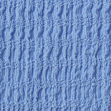 Jacquard Polyester Stretch Warp Knit Fabric, 200 gsm, 137 cm — Blue — texture