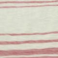 Off-White Horizontal-Stripe Knit, Viscose-Poly, 165 gsm