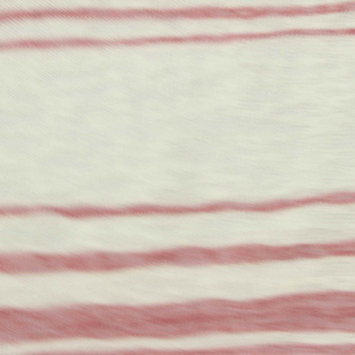 Off-White Horizontal-Stripe Knit, Viscose-Poly, 165 gsm