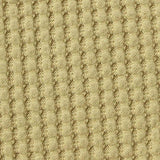 Brushed Polyester Stretch Waffle Knit Fabric, 220 gsm, 140 cm — Beige — texture