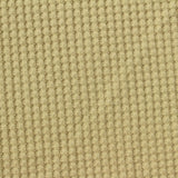 Brushed Polyester Stretch Waffle Knit Fabric, 220 gsm, 140 cm — Beige
