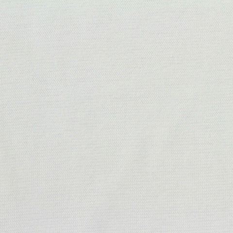 Polyester Stretch Rib Knit Fabric, 320 gsm, 180 cm — White