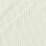 Polyester Stretch Rib Knit Fabric, 212 gsm, 150 cm — Beige — texture