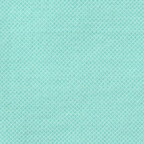 Cotton Stretch Piqué Knit Fabric, 170 gsm, 183 cm — Green