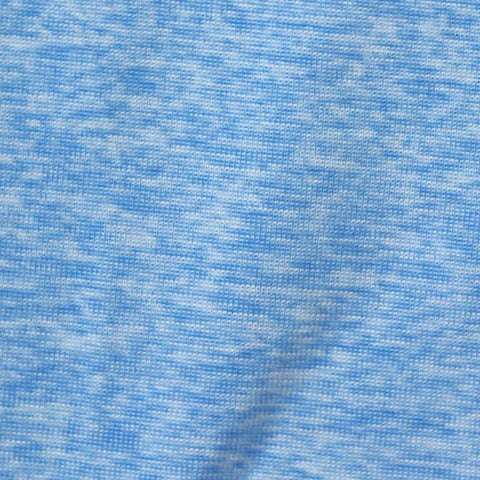 Light Blue Marl Jersey Knit, Polyester, 230 gsm