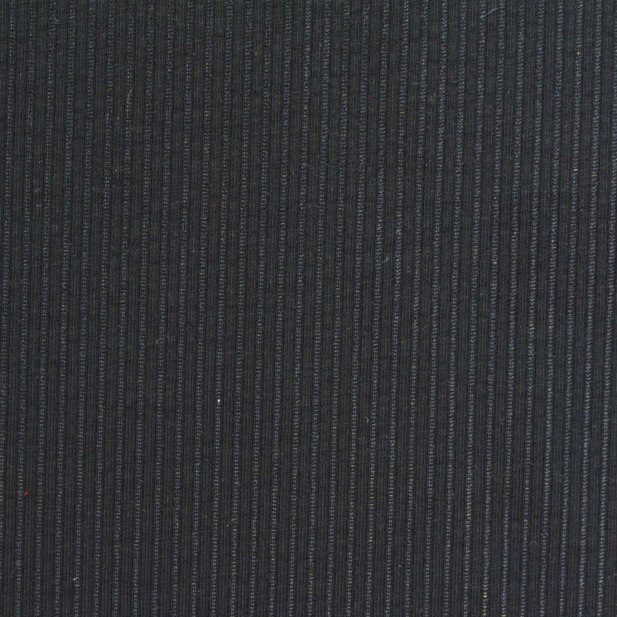 Dark Grey Vertical-Stripe Rib Knit, Viscose-Poly, 300 gsm