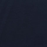 Viscose Polyester Stretch Scuba Knit Fabric, 250 gsm, 165 cm — Navy