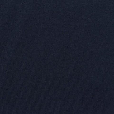 Viscose Polyester Stretch Scuba Knit Fabric, 250 gsm, 165 cm — Navy