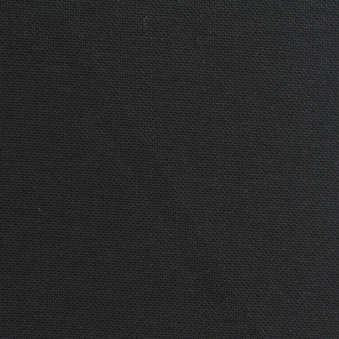 Tencel Lyocell Polyester Piqué Knit Fabric, 240 gsm, 165 cm — Black